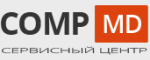 Логотип сервисного центра CompMD